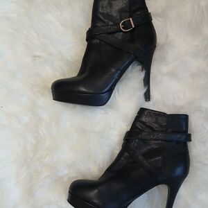 Victoria Secret Black High Heel Boots